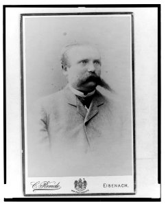 Adolf C.A. Runnebaum, half-length portrait, facing slightly right) - C. Remde, Eisenach LCCN2004679893