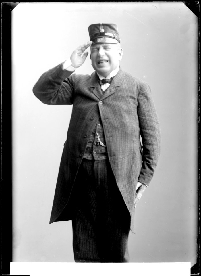 Adolf Blom, rollporträtt - SMV - GB106