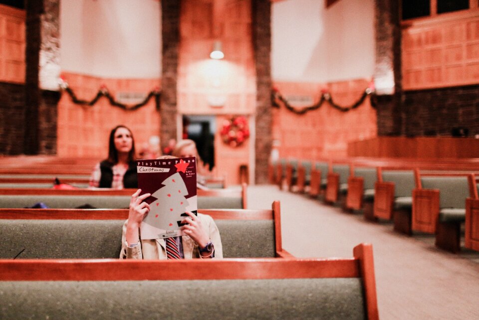 Woman female church
