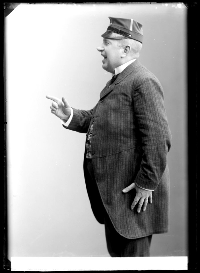 Adolf Blom, rollporträtt - SMV - GB105