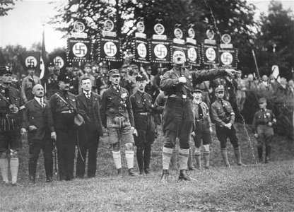 Adolf Hitler speech at Nuremberg Rally, 1927