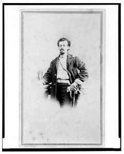 Adolph Metzner, Union officer in the 32nd Indiana Regiment, full-length portrait, standing, facing front LCCN2003674850