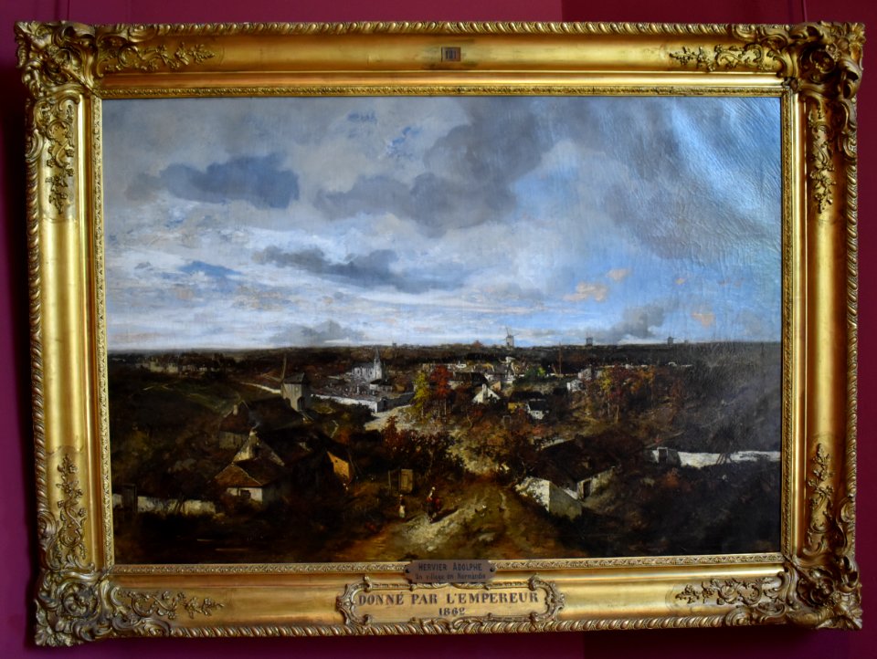 Adolphe Hervier - Un village en Normandie 01