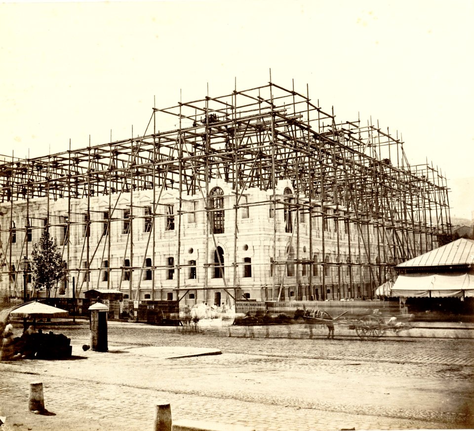 Adolphe Terris - Construction de la Préfecture des Bouches-du-Rhône - Façades