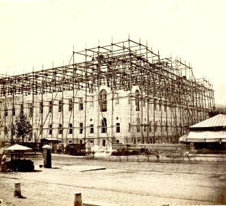 Adolphe Terris - Construction de la Préfecture des Bouches-du-Rhône - Façades