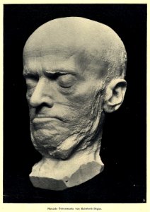 Adolph von Menzels Totenmaske, von Reinhold Begas, 1905