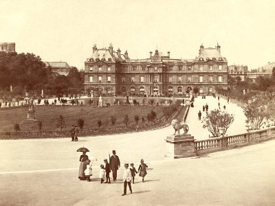 Adolphe Giroudon, Paris - Le Luxembourg
