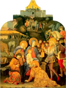 Adoration-of-the-magi-1470-75 Вашингтон НГИ1