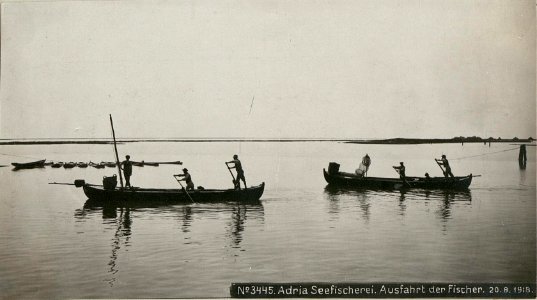 Adria Seefischerei. Ausfahrt der Fischer. (BildID 15623299)
