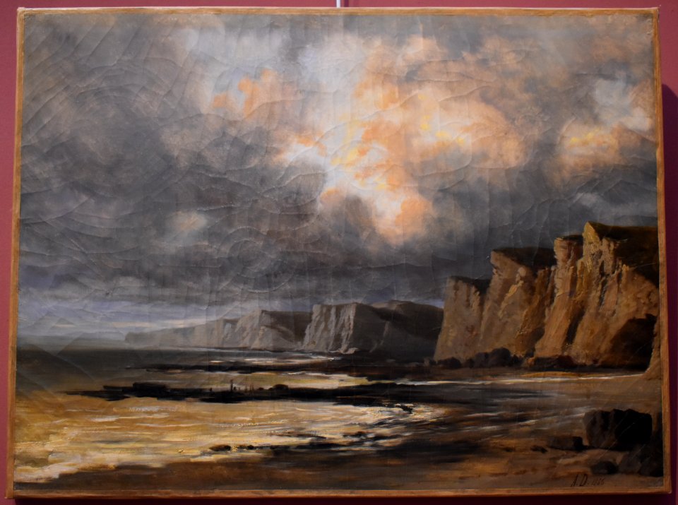Adrien Dauzats - Les falaises