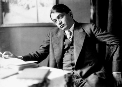 Ady Endre 1913-ban (Székely Aladár felvétele)