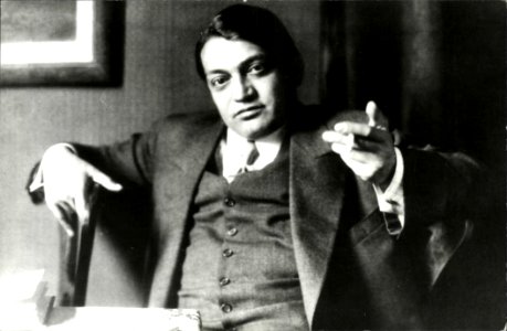 Ady Endre 1913 őszén (Székely Aladár felvétele)