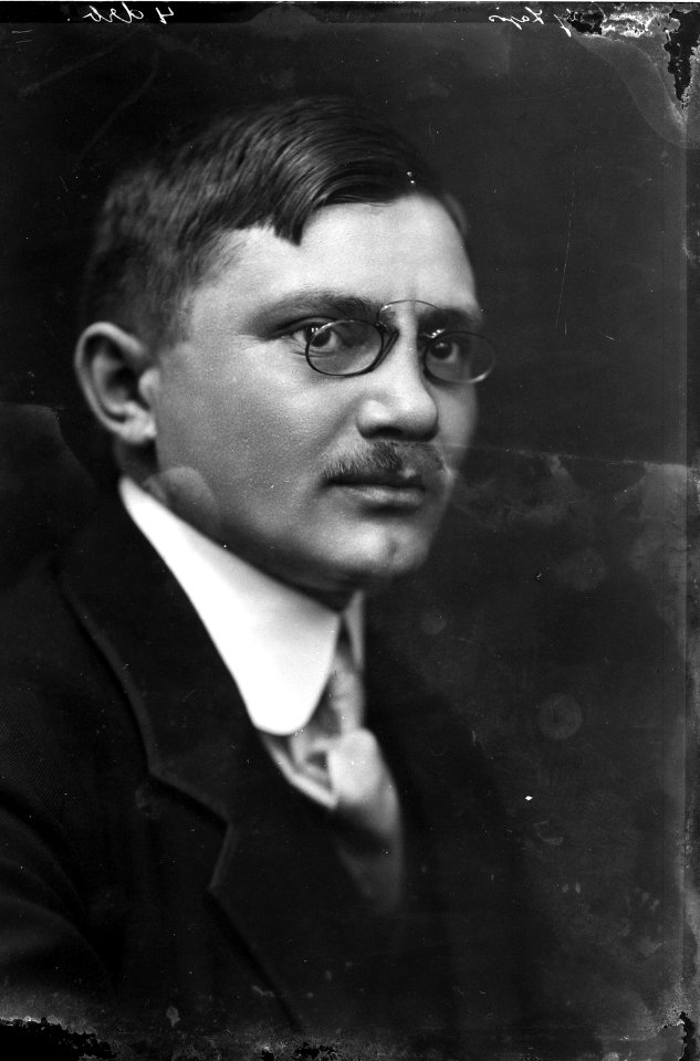 Ady Lajos arcképe (Székely Aladár felvétele)