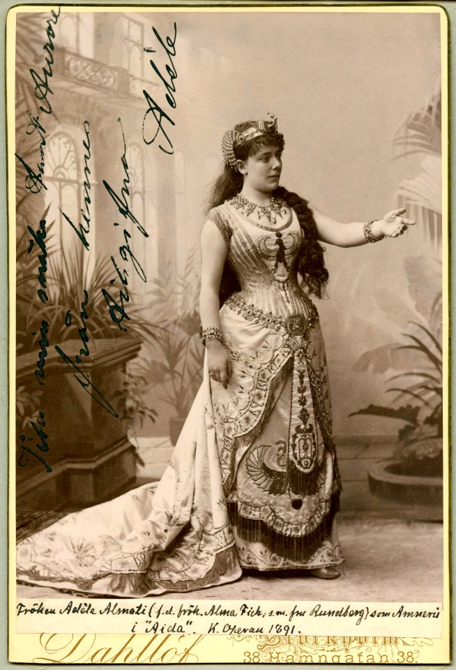 Adèle Almati, rollporträtt - SMV - H1 068