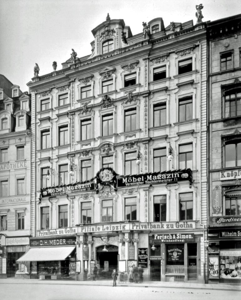 Aeckerleins Hof Leipzig 1903