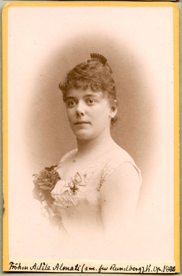 Adèle Almati, porträtt - SMV - H7 050