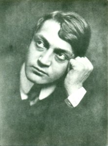 Ady Endre portréja (Székely Aladár felvétele)
