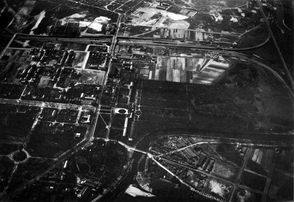 Aerial photograph of Charlottenburg Palace, 1895