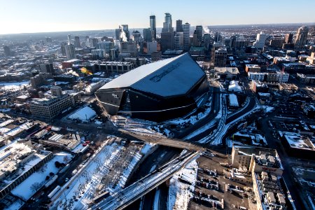 Aerial Photos of US Bank Stadium and Minneapolis, Minnesota (39275709004) photo