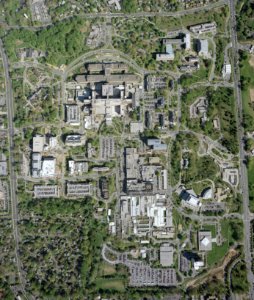 Aerial View of NIH Campus (33950251033) photo