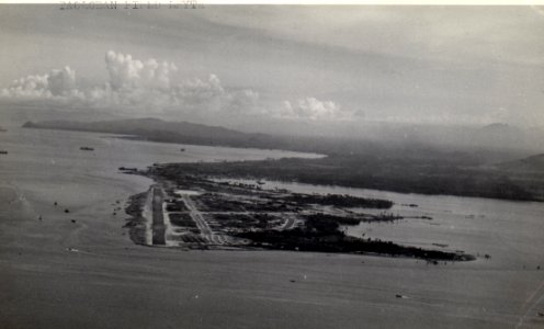 Aerial view of Tacloban Airfield