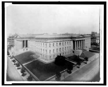 Aerial view of the U.S. Patent Office, Washington, D.C. LCCN2006677526 photo
