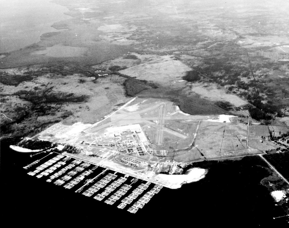 Aerial view of the US Naval Base Green Cove Springs (Florida) on 29 March 1948 (80-G-393816)