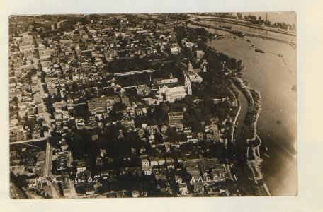 Aero view. Lachine Rapids, Montreal, P.Q (HS85-10-38639) original