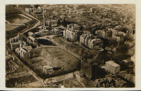 Aero view. McGill University, Montreal, P.Q (HS85-10-38643) original