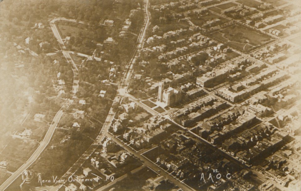 Aero view. Outremont, P.Q (HS85-10-38640)
