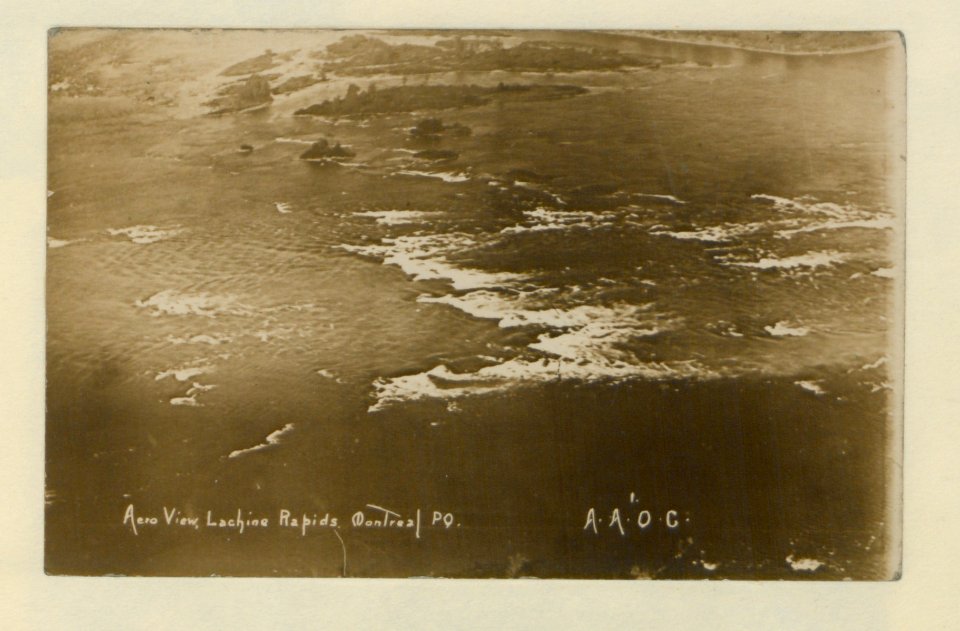 Aero view. Lachine Rapids, Montreal, P.Q (HS85-10-38638) original
