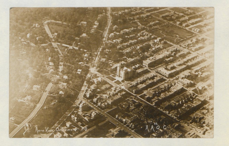Aero view. Outremont, P.Q (HS85-10-38640) original