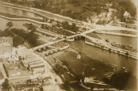 Aero view. Lachine Lode, P.Q (HS85-10-38642)