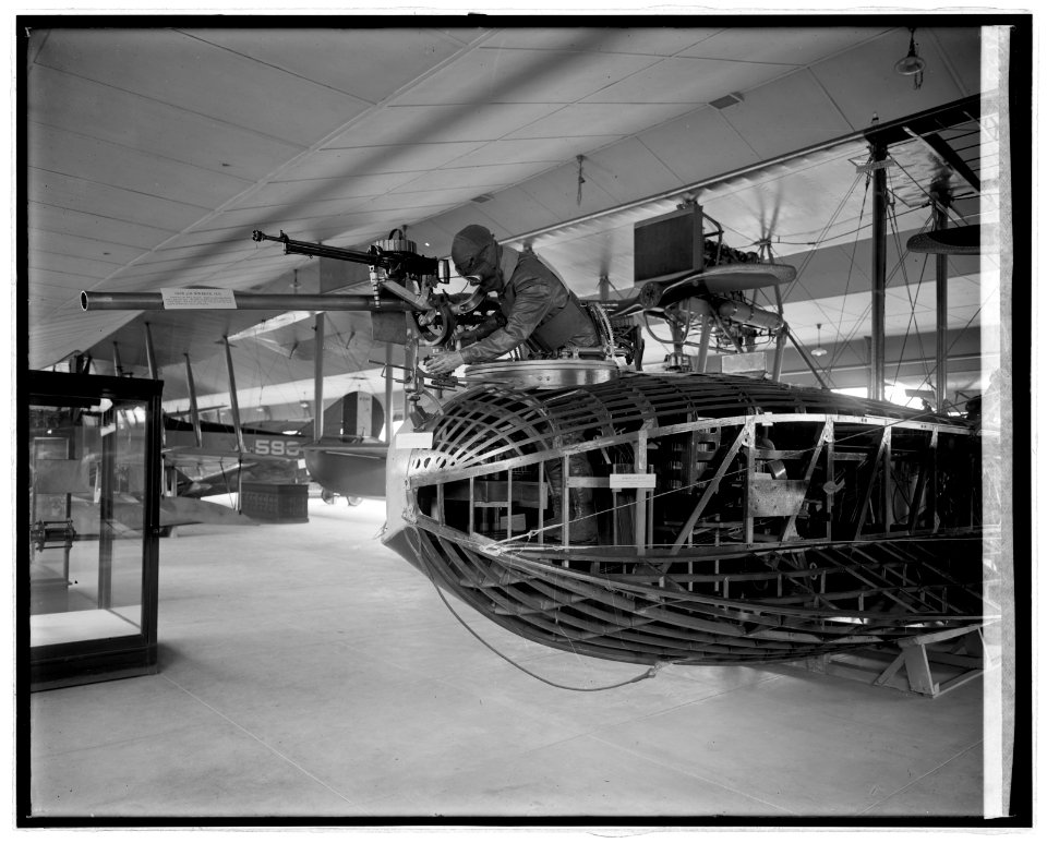 Aeroplane exhibit, museum LCCN2016824020