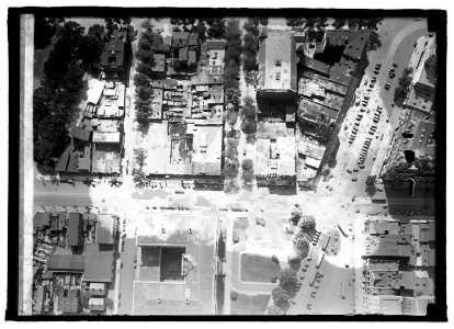 Aeroplane view, 14th & Pa. Ave. LCCN2016845145