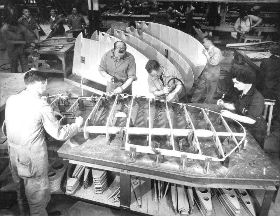 Aeroplane factory 1943 c