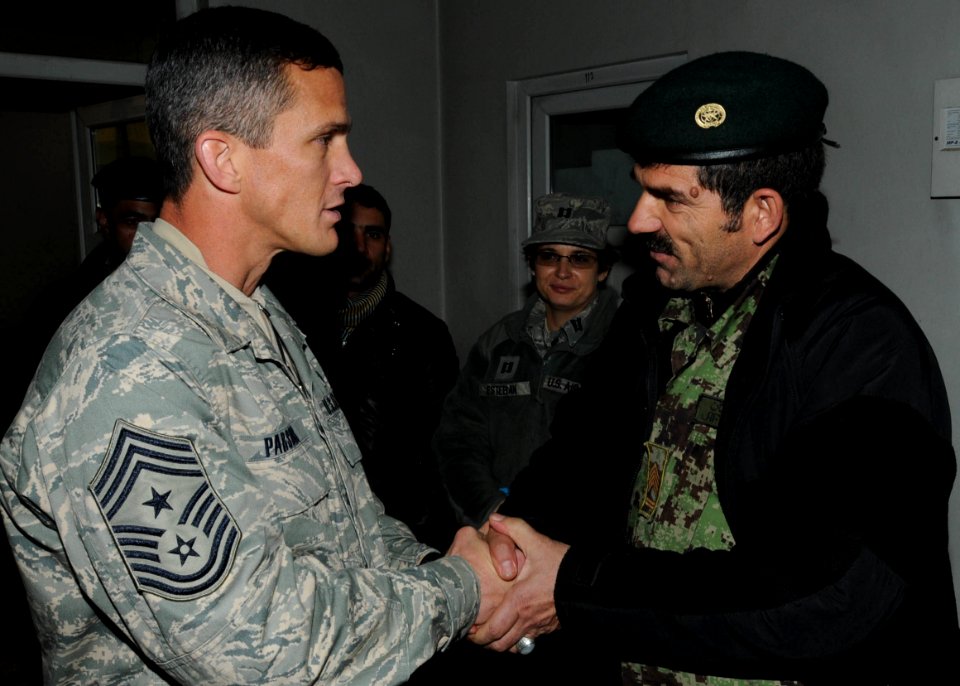 AFCENT command chief visits Afghan Air Force Airmen and coalition advisors (5374795457)