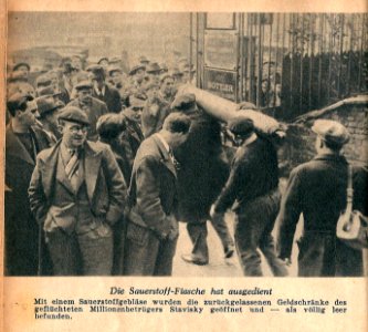 Affaire Stavisky-1934-bouteille d'oxygène-1