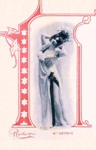 Affiche du théâtre des Variétés (1897) Amélie Diéterle (B)
