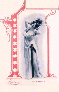 Affiche du théâtre des Variétés (1897) Amélie Diéterle (B) photo