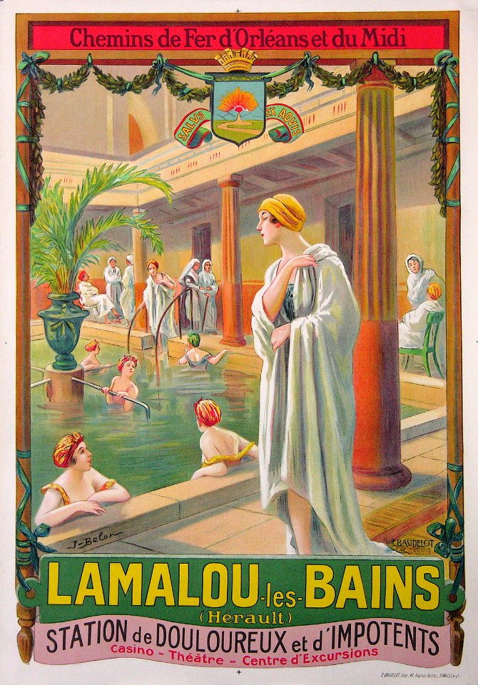 Affiche PO Lamalou Belon