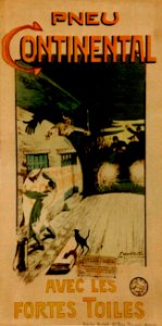 Affiche pneu Continental