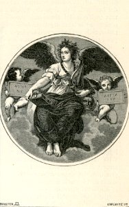 Affresco rappresentante la Poesia nelle Logge di Raffaello