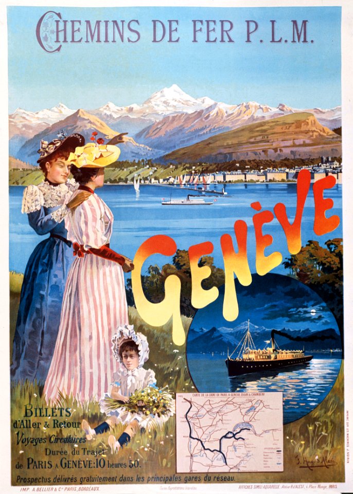 Affiche PLM Genève