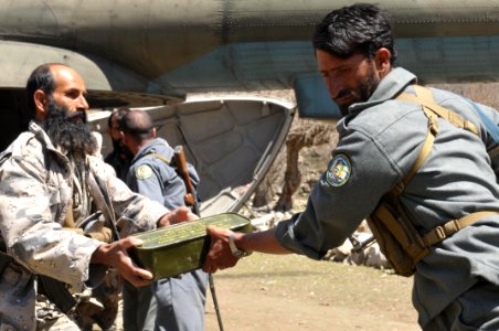 Afghan Air Force, NATC-A Complete Combat Resupply to Kunar Valley 110414-N-SZ543-236