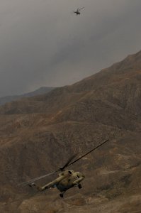 Afghan Air Force, NATC-A complete combat resupply to Kunar Valley 110414-N-SZ543-627