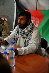 Afghan Local Police graduates receive weapons 120430-N-FV144-146 photo