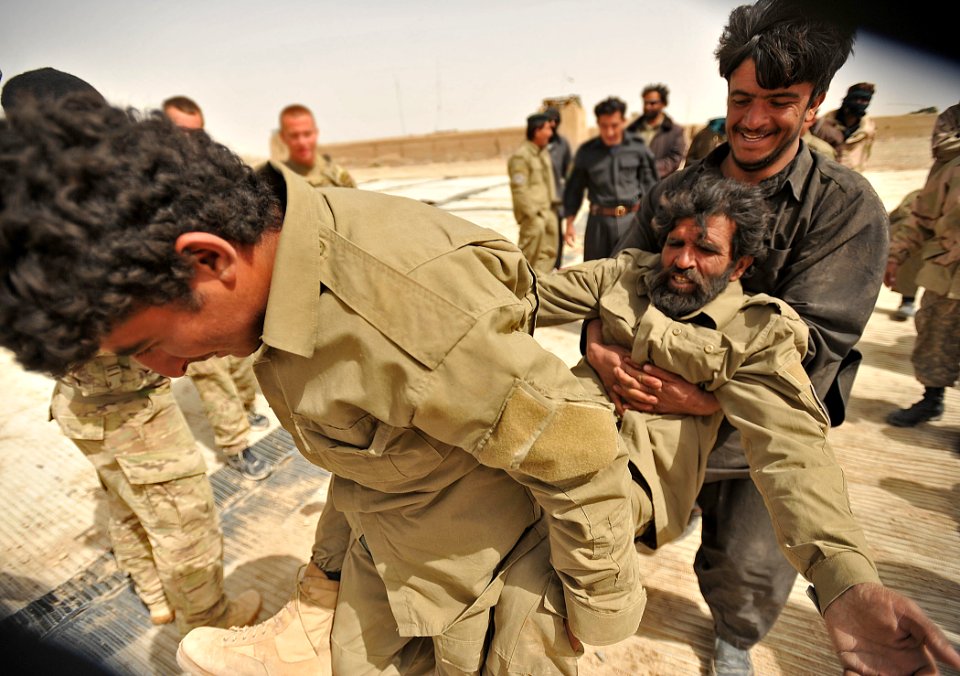 Afghan Local Police medical training class 120318-N-UD522-122