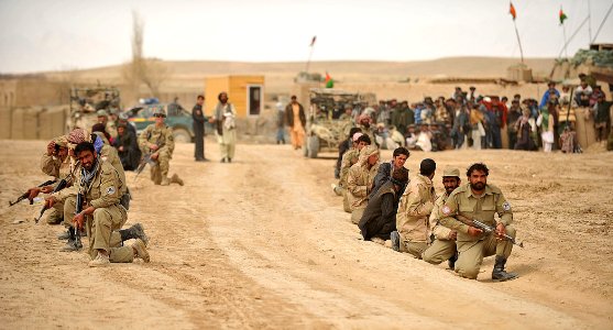 Afghan Local Police FTX combat reconnaissance patrol 120329-N-UD522-043