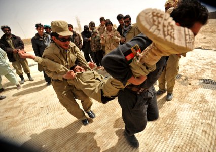 Afghan Local Police medical training class 120318-N-UD522-113